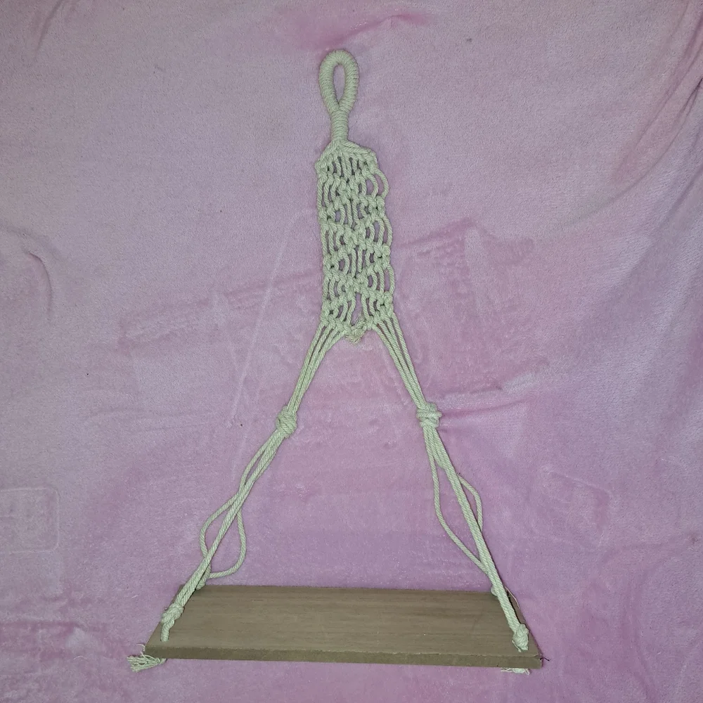 Macrame Hanging Shelf